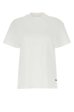 Jil Sander White Cotton T Shirt Set