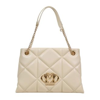 Love Moschino Shoulder Bags, female, Beige, Size: ONE SIZE Jc4040Pp1