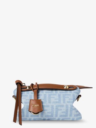 Fendi Borsa a mano By The Way Soft Mini in denim FF - FENDI - gender_Woman