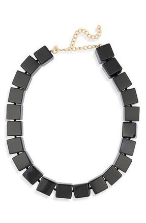 Kenneth Jay Lane Beaded Necklace in Black at Nordstrom Rack