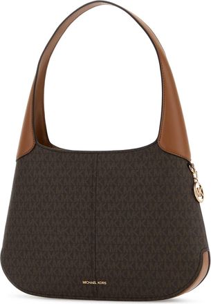 Michael Kors Womens Printed Canvas Alice Shoulder Bag Brnacorn Borse A Mano