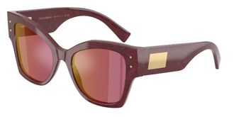 Dolce & Gabbana DG4478 3442D0 Womens Sunglasses Burgundy Size 53