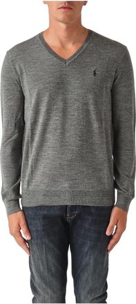 Polo Ralph Lauren Heren, Truien, Grijs, Maat: S Katoen