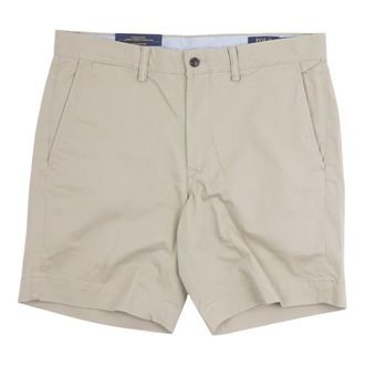 Polo Ralph Lauren Casual Shorts, male, Beige, Size: W33 Bedford Straight-Fit Chino Short