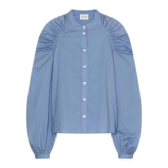 Closed Closed, Blouses, female, Blue, Size: XS Rynket Raglan Shirt