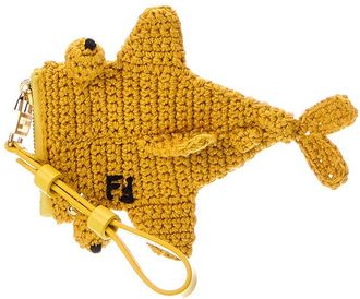 Fendi Fendi Bff Crochet Coin Purse
