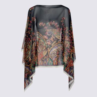 Etro Top Navy/Multi