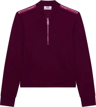 GCDS Mujer, Sudaderas, Rojo, Talla: XS
