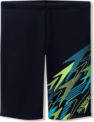 Speedo Medley Logo Jammer Badehose f&uuml;r Herren | blau