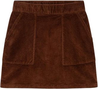 Dedicated Skirt Majorna Corduroy Jupe f&uuml;r Damen | braun