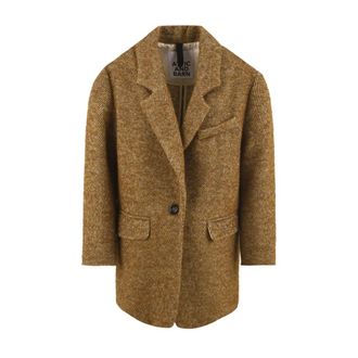 Attic and Barn Jassen, Dames, Bruin, M, Stijlvolle jassen voor vrouwen