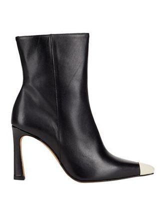 8 by YOOX LEATHER POINTY DETAIL ANKLE BOOT