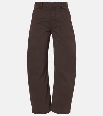 Nili Lotan Jeans barrel Tribeca a vita media