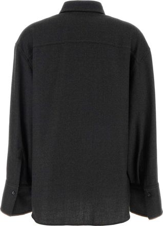 Brunello Cucinelli Wool Shirt - Gray
