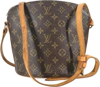 Louis Vuitton Pre-owned Vintage Monogram Shoulder Bag - Dames - Vintage Schoudertas - Bruin - ONE Size - Vintage