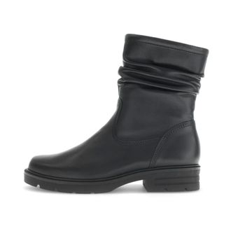 Gabor Schoenen, Dames, Zwart, 39 1/2 EU, Leer, 74.655.27 Enkellaarsjes