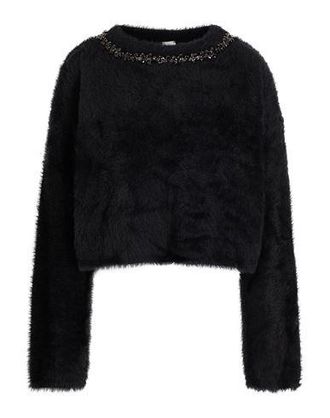 8 by YOOX FUR EMBELLISHED KNIT JUMPER