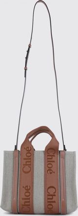 Chlo&eacute; Borsa Woody Chlo&eacute; in canvas