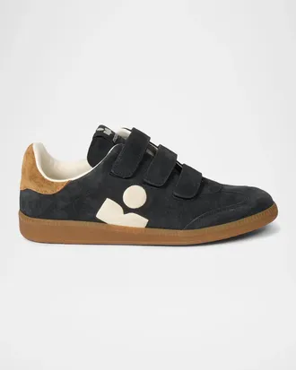 Isabel Marant Beth Suede Low-Top Sneakers