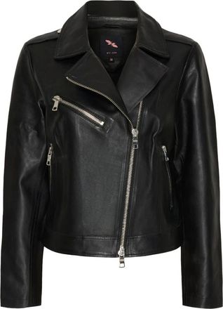 BTF-CPH Btfcph - Bonded Biker Jacket - Dames - Jassen - Zwart - Maat: M Leer