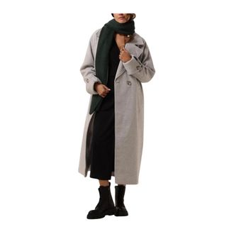 Notre-V Jassen, Dames, Grijs, XL, Lichtgrijze Eileen Jas