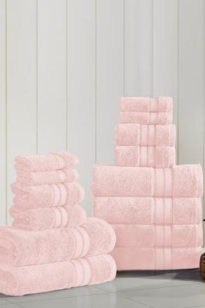 Modern Threads SpunLoft 18-Piece Towel Set in Blush at Nordstrom Rack, Size Bath Towel
