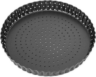 OEM Plato Para Pizza De Acero Al Carbono, Bandeja Antiadherente Para Hornear Tartas, Pasteles Y Pizzas (9 Pulgadas, 242,5 Cm)