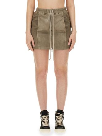 Rick Owens Mini Lido Skirt - Denim