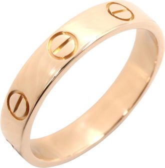 Cartier Gold Pink Gold (18K) Band Ring (Pre-Owned)