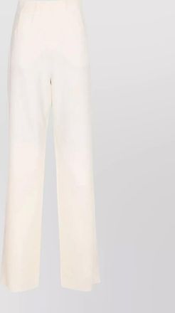 Max Mara wool high-rise tailored trousers