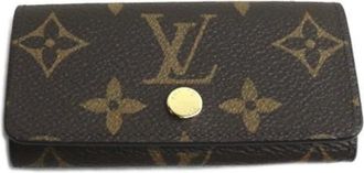 Louis Vuitton Pre-owned Accessories, female, Brown, Size: ONE SIZE Pre-owned Canvas key-holders