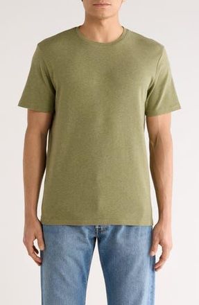 14th & Union Interlock T-Shirt in Olive Trek Heather at Nordstrom Rack, Size Xx-Large