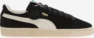 Puma Charles su&egrave;de sneakers met leren details
