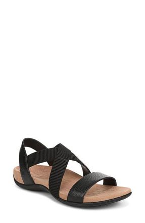 Vionic Raina Slingback Sandal in Black at Nordstrom, Size 7.5