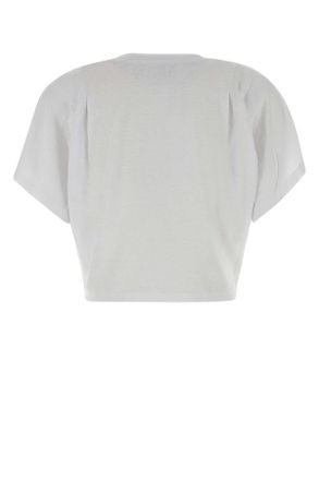 Isabel Marant Womens Kayanzae T-Shirt White Linen