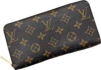 Louis Vuitton Brown Monogram Long Wallet (Bi-Fold) (Pre-Owned)