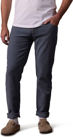 The Normal Brand Comfort Terry Five-Pocket Tailored Fit Pants in Waterloo at Nordstrom, Size 38 X 32