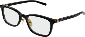 Gucci Demo Rectangular Mens Sunglasses GG2002OJ 001 53