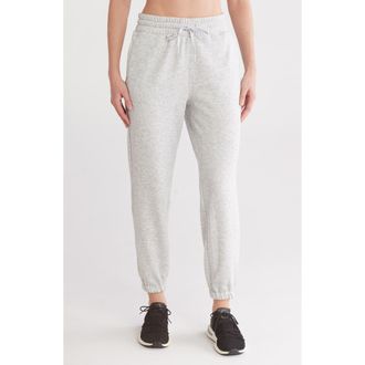 90 Degree by Reflex Boston Scuba Knit Fleece Joggers in Htr.grey at Nordstrom Rack, Size X-Large