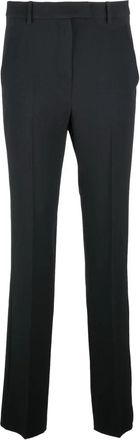 Emporio Armani Polyester Trousers - Blue