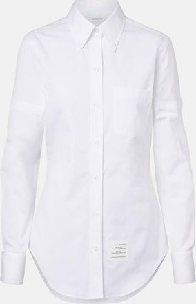 Thom Browne Logo cotton shirt