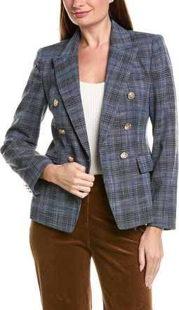 Tahari by ASL Plaid Blazer