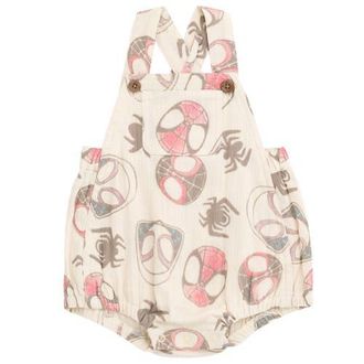 MARVEL Spidey and His Amazing Friends Gauze One Piece and Set in Off White at Nordstrom, Size Newborn
