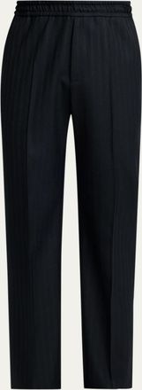 Versace Medusa Stretch-Wool Pants