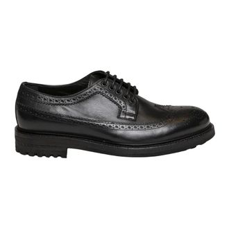 Jerold Wilton Positano Derby - Heren - Schoenen - Zwart - Maat: 45 EU Leer