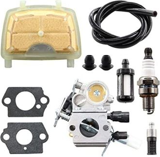 OEM Carburador Con Kit De Reparaci&oacute;n Para Ms171 Ms181 Ms201 Ms211 Ms 181 171 211 Zama C1q-s123c C1q-s119c C1q-s121c C1q-s269 1139 120 0619 Motosierra Con 