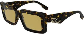 Karl Lagerfeld Kl 6180S 232 Zonnebrillen - Dames - Zonnebrillen - Bruin - 53 MM - Accessoires