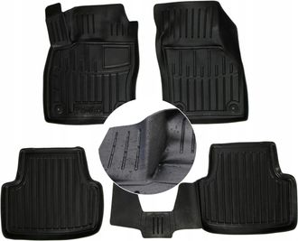 OEM Alfombrillas Y Limpiaparabrisas De Goma Para Vw Jetta 7 A Partir De 2017 - Ud Troughs