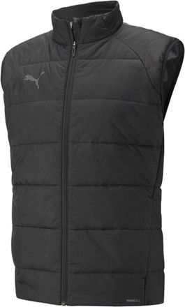 Puma Heren TeamLIGA Gequilt Mouwloos Gilet (Zwart)