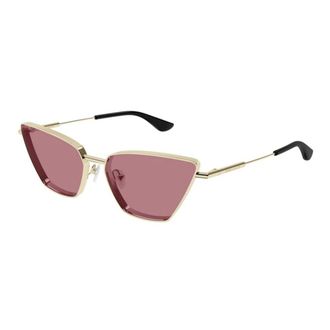 Alexander McQueen Sunglasses, female, Yellow, 58 MM, Am0501S Sunglasses